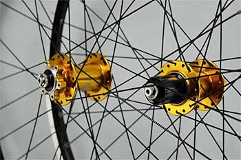 Amazon | 26インチ自転車ホイールセットディスクブレーキVブレーキ